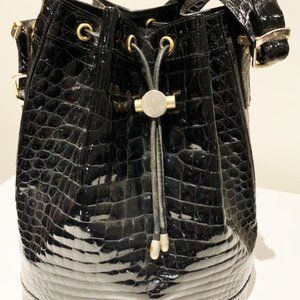 Vintage Crocodile Hobo Bag